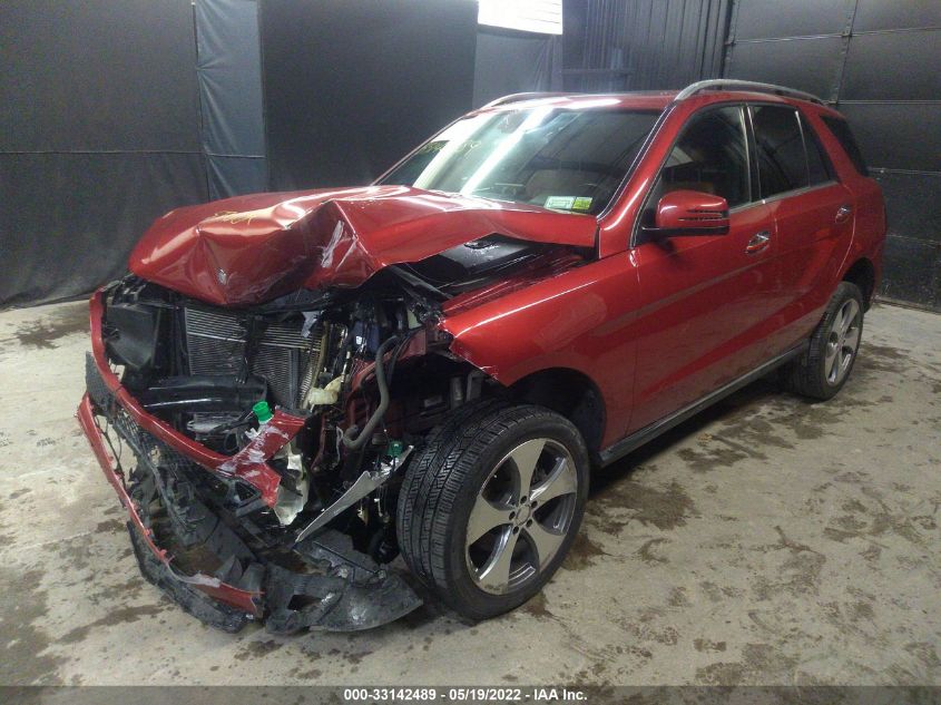 2016 MERCEDES-BENZ GLE GLE 350 4JGDA5JB9GA739556