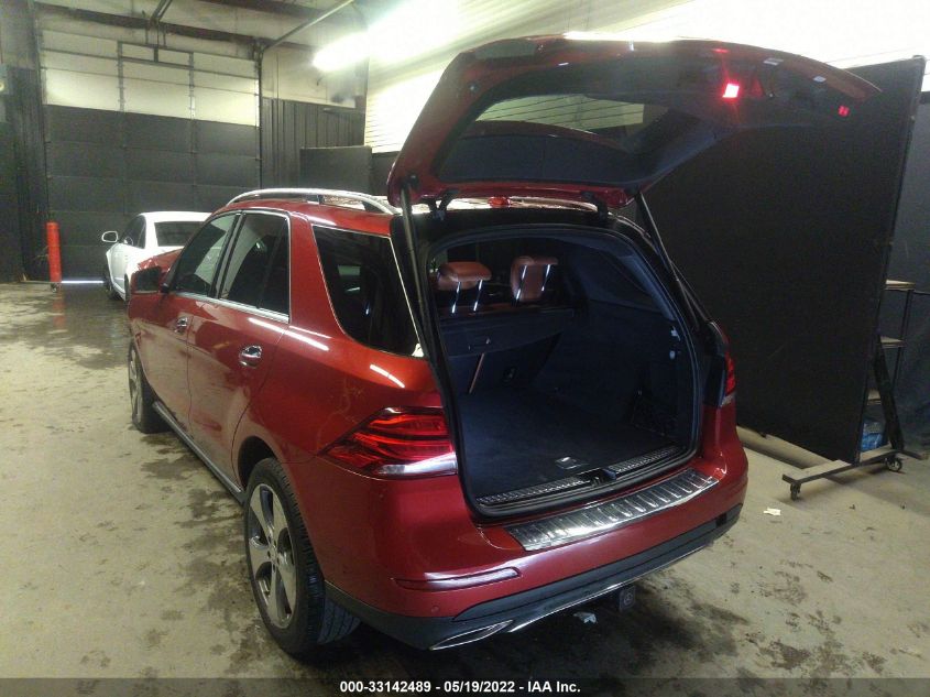 2016 MERCEDES-BENZ GLE GLE 350 4JGDA5JB9GA739556