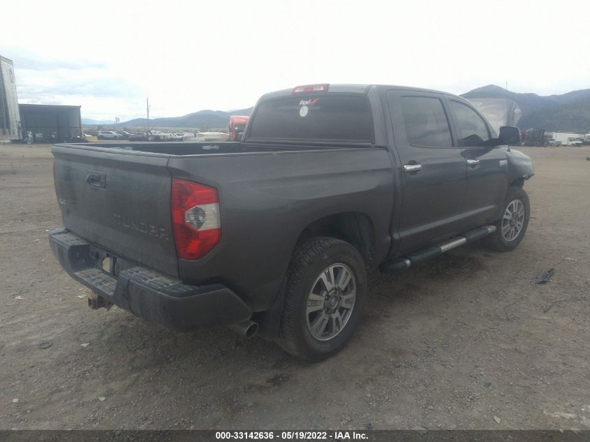 2014 TOYOTA TUNDRA 4WD TRUCK PLATINUM/1794 5TFAY5F10EX398741