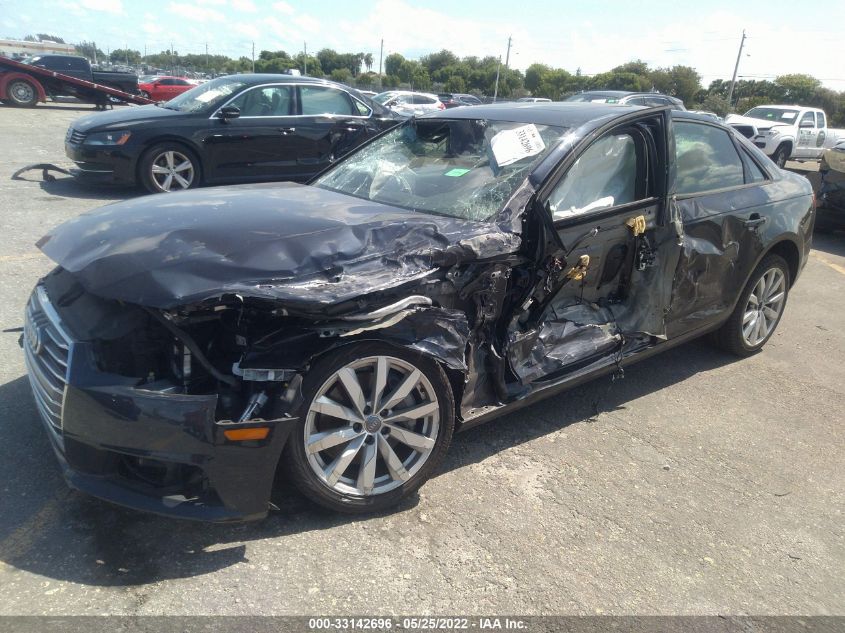 2017 AUDI A4 PREMIUM WAUGNAF45HN031384