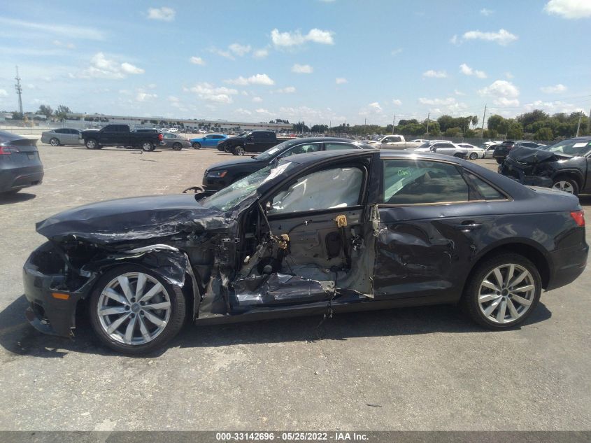 2017 AUDI A4 PREMIUM WAUGNAF45HN031384