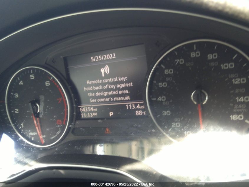 2017 AUDI A4 PREMIUM WAUGNAF45HN031384