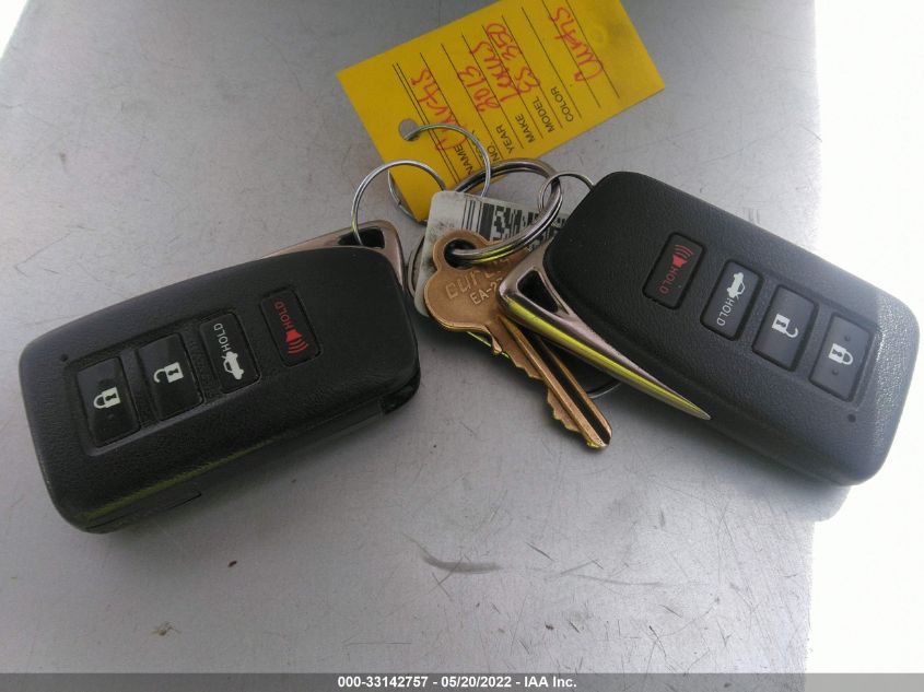 2013 LEXUS ES 350 4DR SDN JTHBK1GG6D2041964
