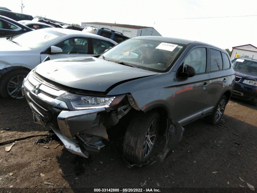 2018 MITSUBISHI OUTLANDER ES JA4AD2A32JZ038950