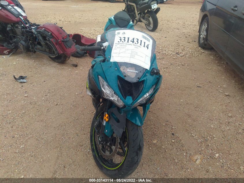 2021 KAWASAKI ZX636 K JKBZXJH13MA007973