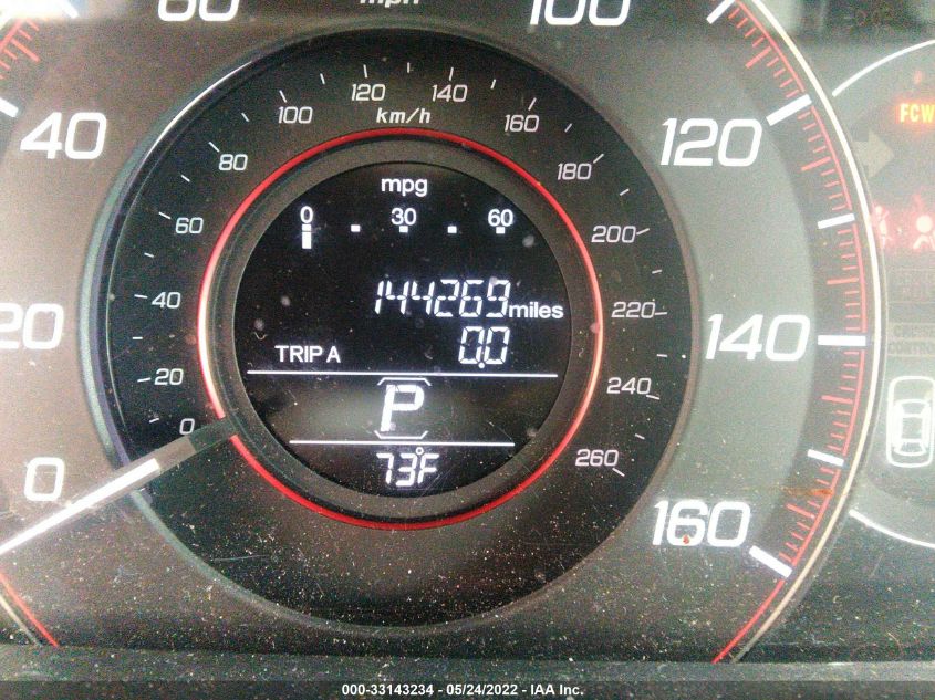 2013 HONDA ACCORD CPE EX-L 1HGCT1B89DA008175