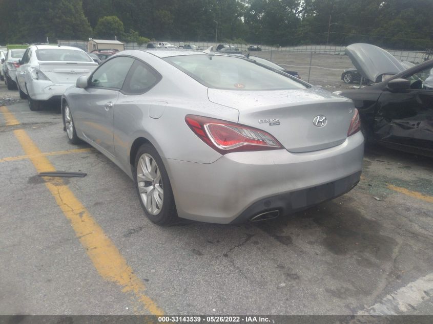 2013 HYUNDAI GENESIS COUPE 2.0T KMHHT6KD0DU081539