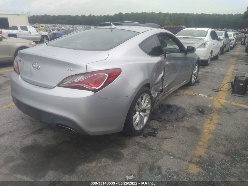 2013 HYUNDAI GENESIS COUPE 2.0T KMHHT6KD0DU081539