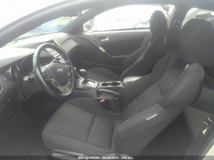 2013 HYUNDAI GENESIS COUPE 2.0T KMHHT6KD0DU081539