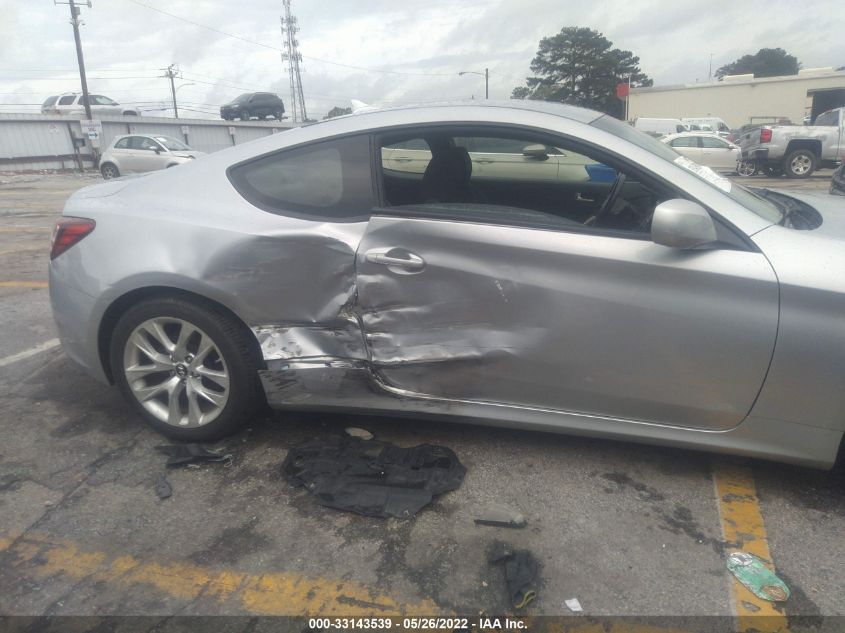 2013 HYUNDAI GENESIS COUPE 2.0T KMHHT6KD0DU081539