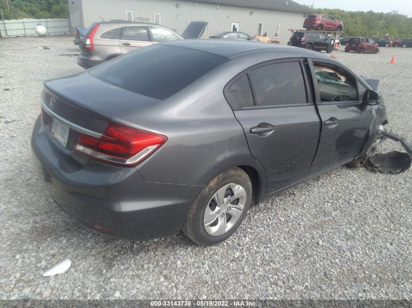 2013 HONDA CIVIC SDN LX 19XFB2F59DE034938