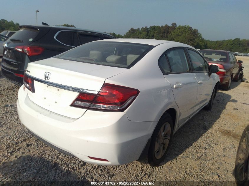 2013 HONDA CIVIC SDN LX 19XFB2F53DE090325