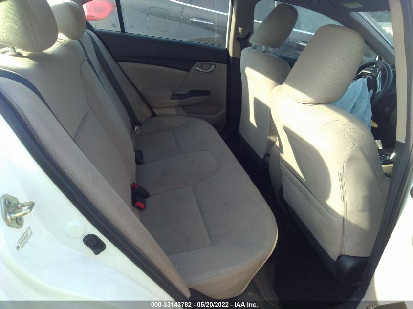 2013 HONDA CIVIC SDN LX 19XFB2F53DE090325