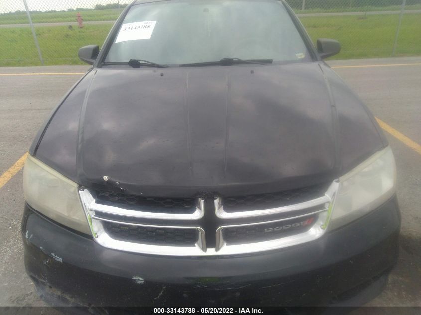 2013 DODGE AVENGER SE 1C3CDZAB2DN618617