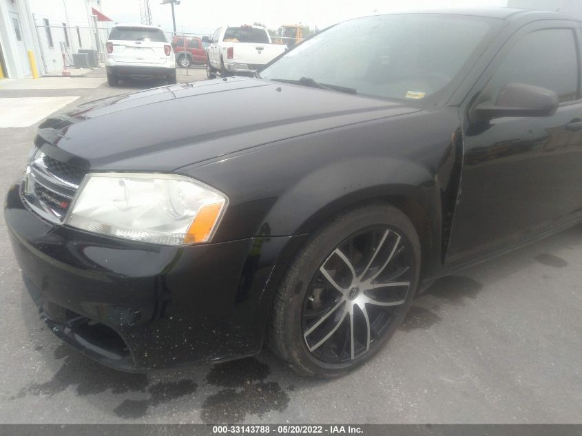 2013 DODGE AVENGER SE 1C3CDZAB2DN618617