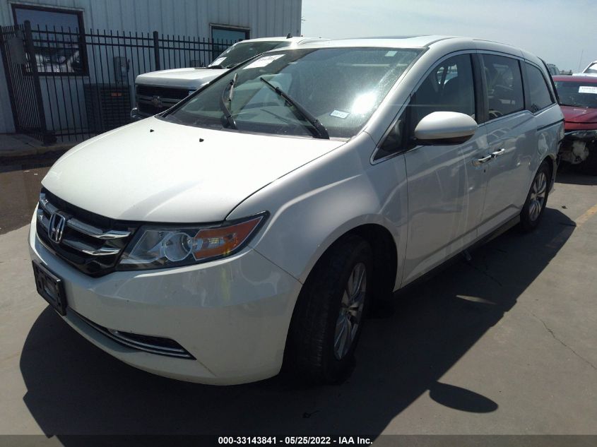 2017 HONDA ODYSSEY EX-L 5FNRL5H69HB002945