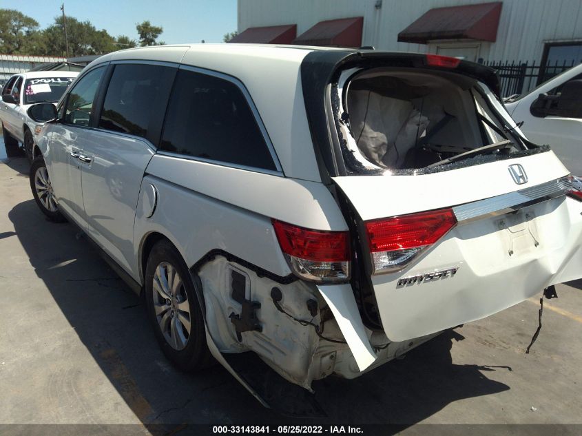 2017 HONDA ODYSSEY EX-L 5FNRL5H69HB002945