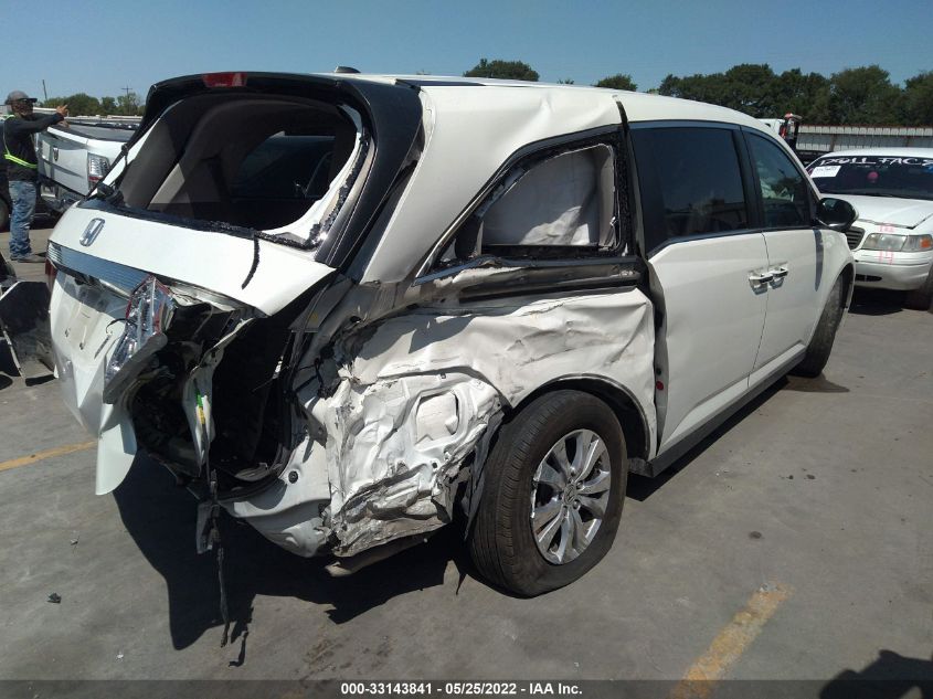 2017 HONDA ODYSSEY EX-L 5FNRL5H69HB002945