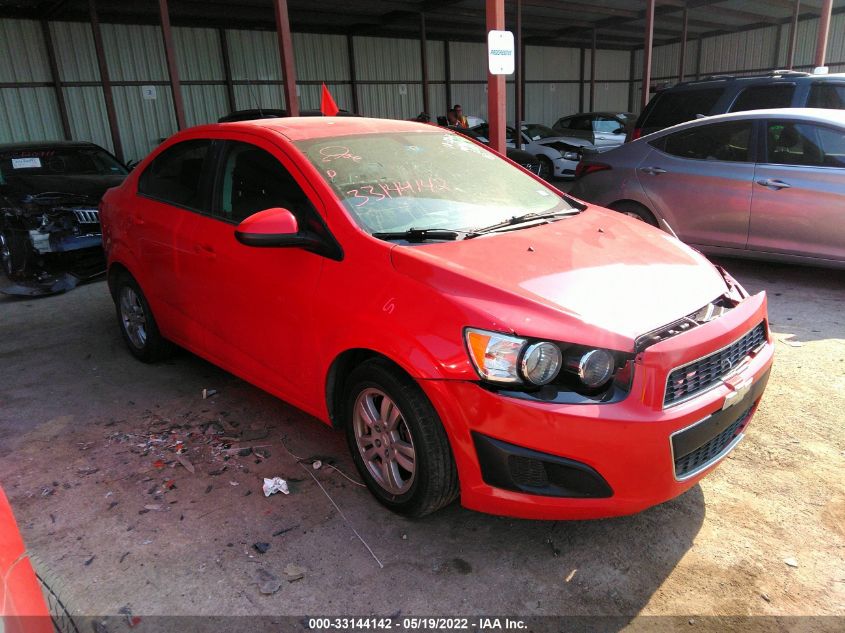 Lot #2525412916 2015 CHEVROLET SONIC LT AUTO salvage car