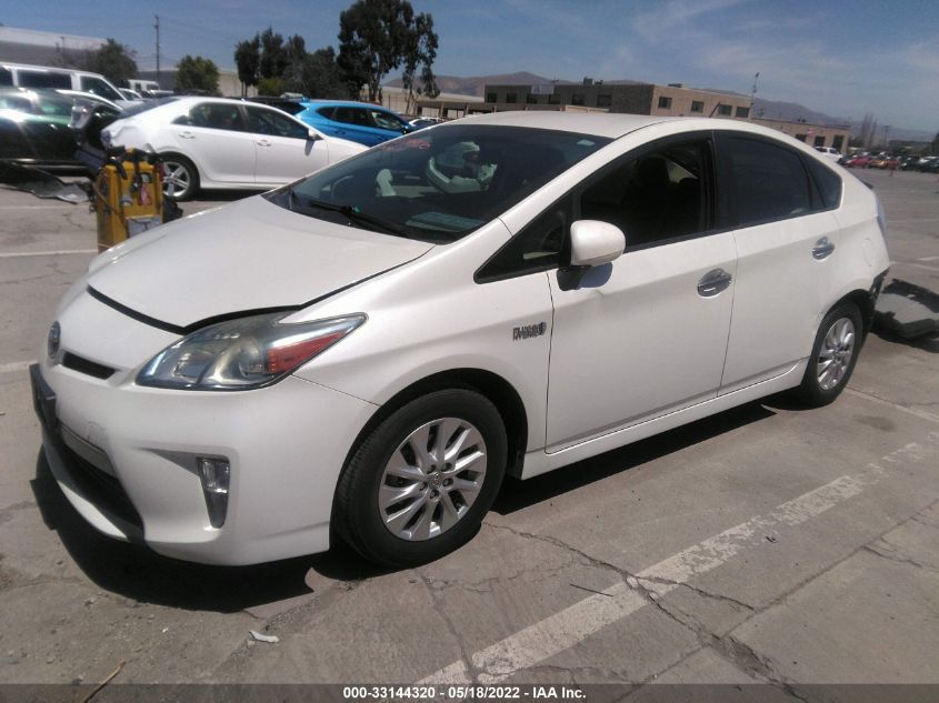 2013 TOYOTA PRIUS PLUG-IN JTDKN3DPXD3047995