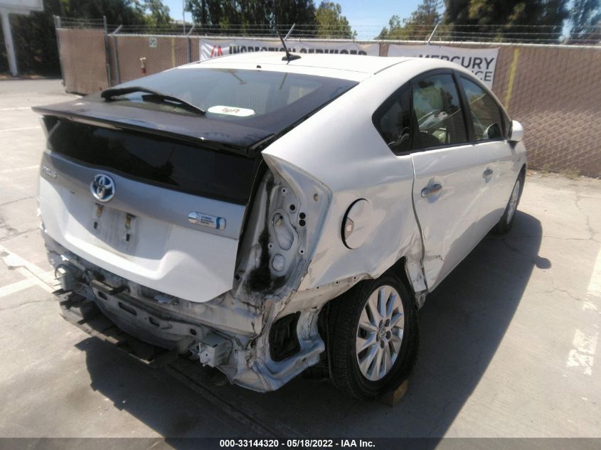 2013 TOYOTA PRIUS PLUG-IN JTDKN3DPXD3047995
