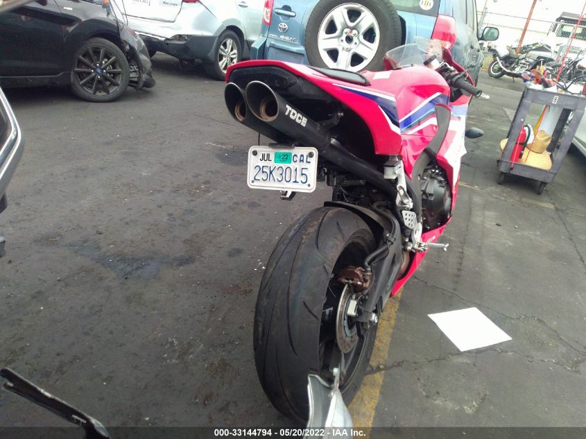 2021 HONDA CBR600 RA JH2PC4087MK500063