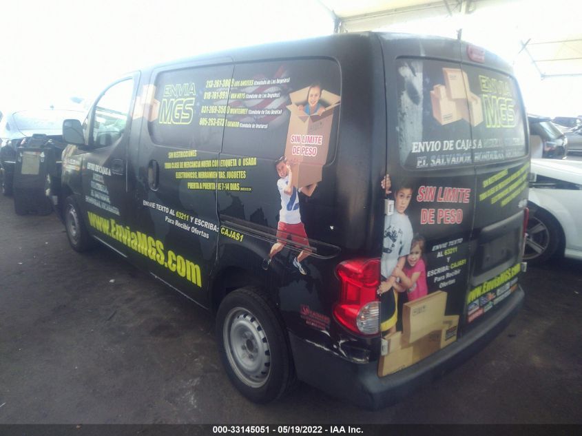 2016 NISSAN NV200 2.5S/2.5SV 3N6CM0KN0GK696305