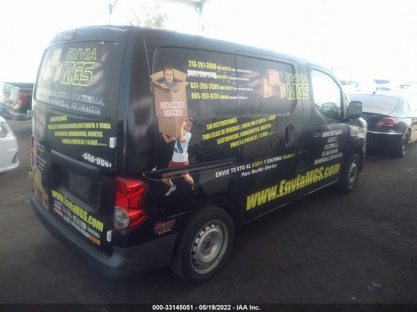2016 NISSAN NV200 2.5S/2.5SV 3N6CM0KN0GK696305