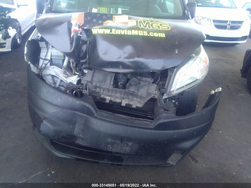 2016 NISSAN NV200 2.5S/2.5SV 3N6CM0KN0GK696305