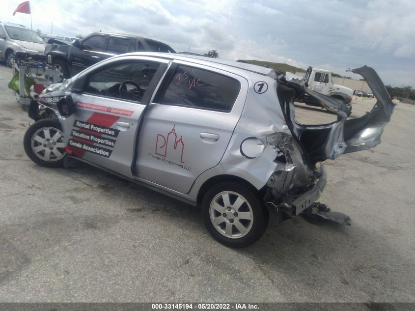 2015 MITSUBISHI MIRAGE ES/RF ML32A4HJ0FH000670