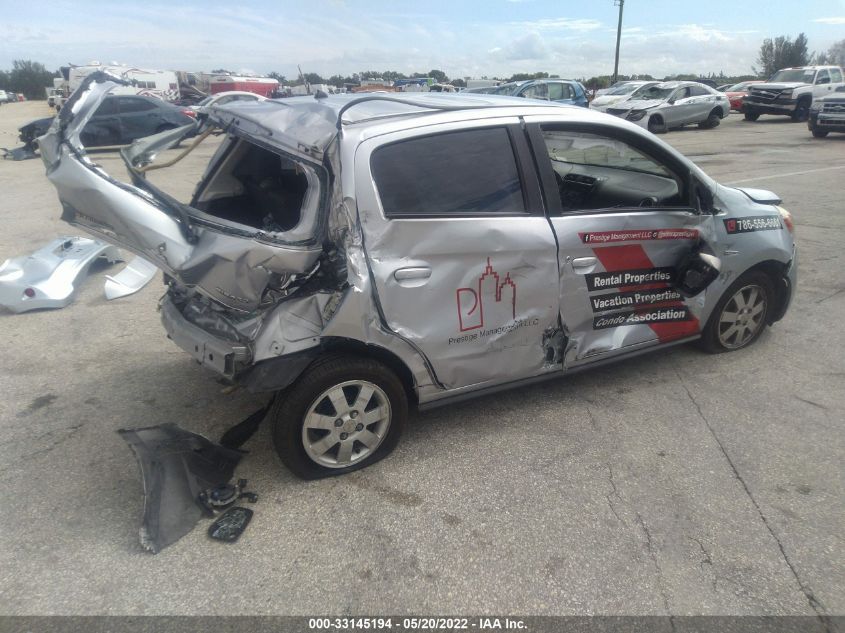 2015 MITSUBISHI MIRAGE ES/RF ML32A4HJ0FH000670