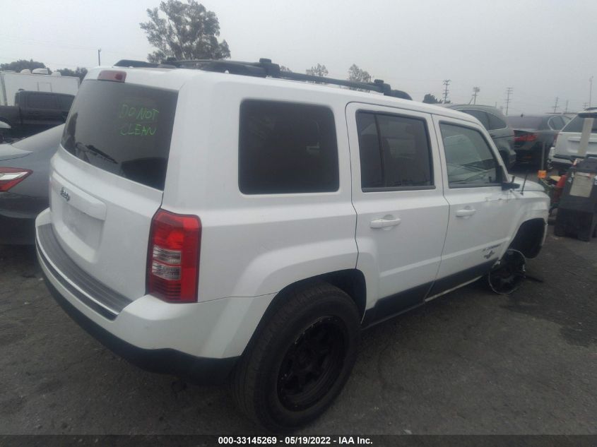 2014 JEEP PATRIOT LATITUDE 1C4NJPFA4ED586116