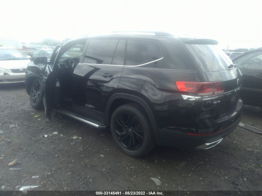 2022 VOLKSWAGEN ATLAS 3.6L V6 SE W/TECHNOLOGY 1V2WR2CA7NC522323