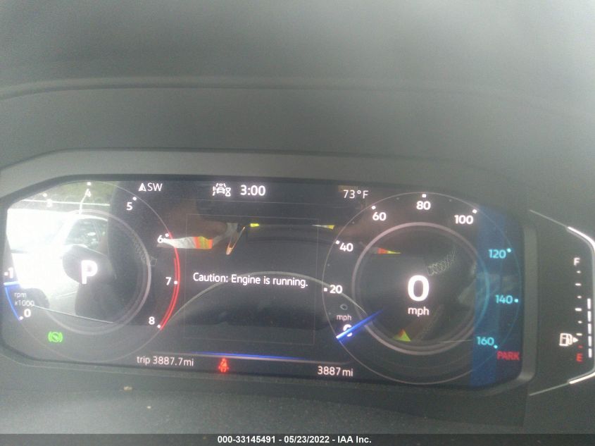 2022 VOLKSWAGEN ATLAS 3.6L V6 SE W/TECHNOLOGY 1V2WR2CA7NC522323