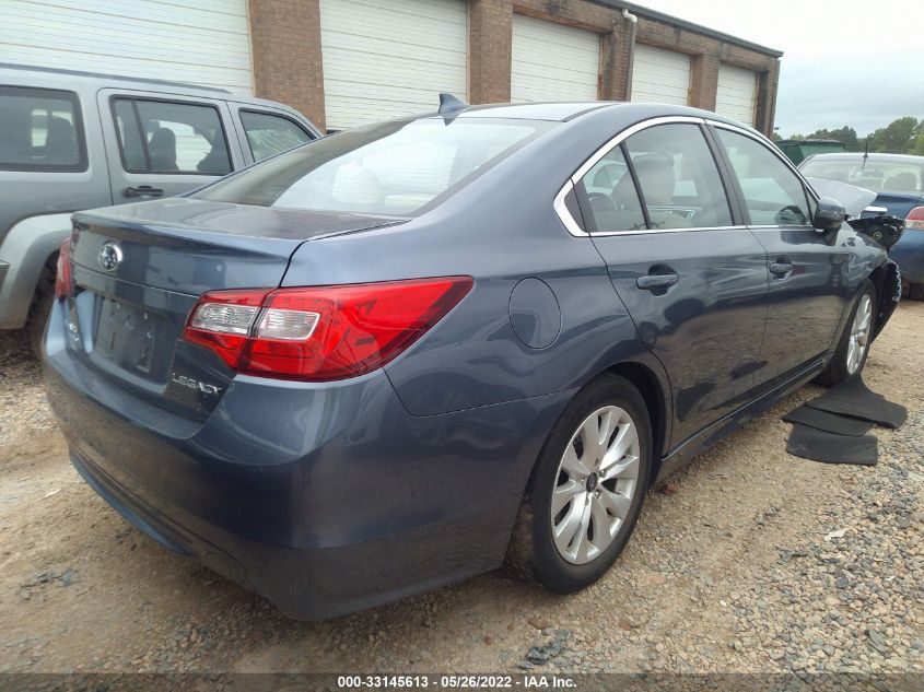2016 SUBARU LEGACY 2.5I PREMIUM 4S3BNBH63G3034909