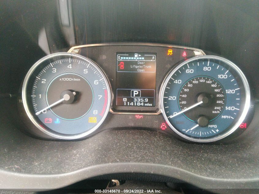 2015 SUBARU XV CROSSTREK LIMITED JF2GPAMC6F8297193