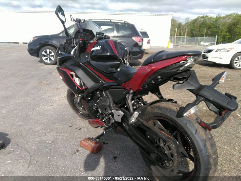 2021 KAWASAKI EX650 M ML5EXEM14MDA38683