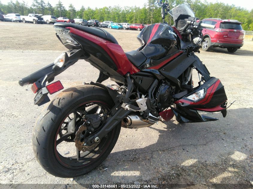 2021 KAWASAKI EX650 M ML5EXEM14MDA38683