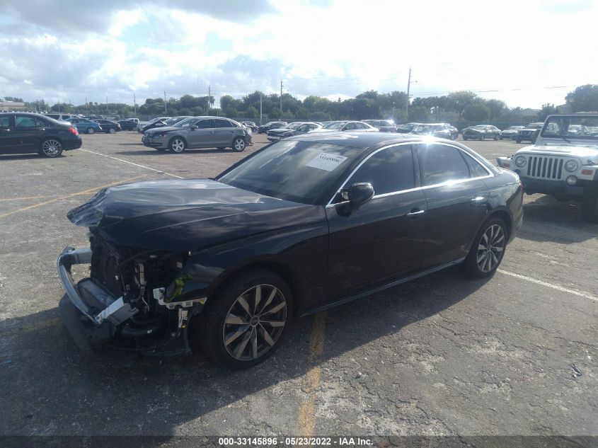 2021 AUDI A4 SEDAN PREMIUM WAUABAF41MA054936