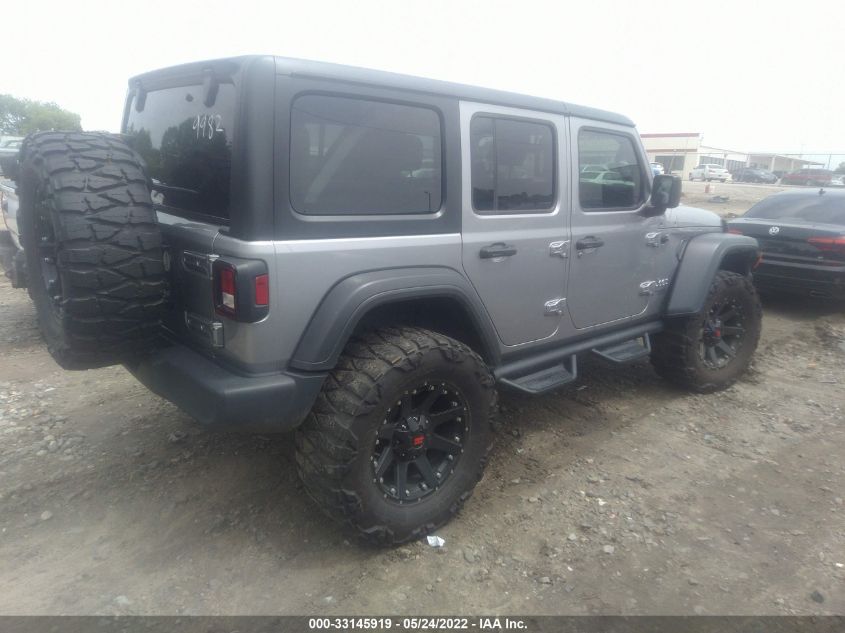2018 JEEP WRANGLER UNLIMITED SPORT S 1C4HJXDG3JW229982