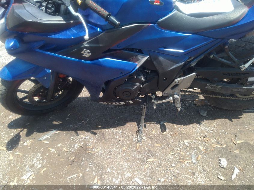 2018 SUZUKI GSX250R LC6DN11A3J1102092