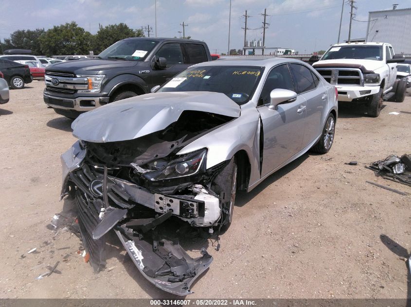 2017 LEXUS IS IS TURBO JTHBA1D27H5041942