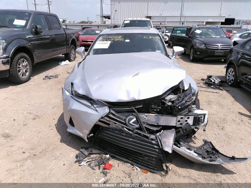 2017 LEXUS IS IS TURBO JTHBA1D27H5041942
