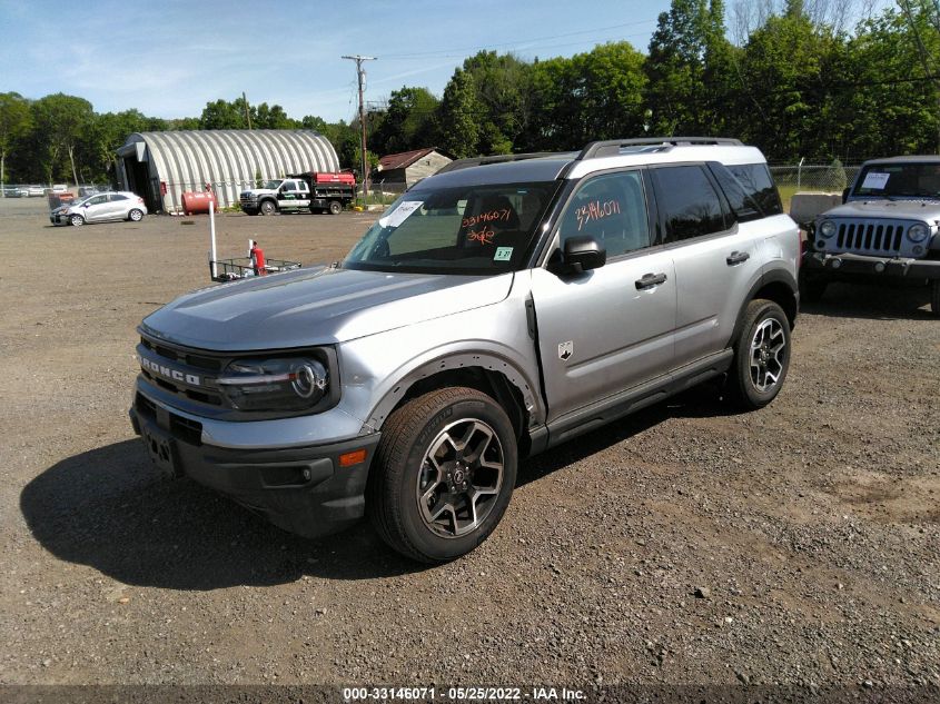 2022 FORD BRONCO SPORT BIG BEND 3FMCR9B62NRD12901