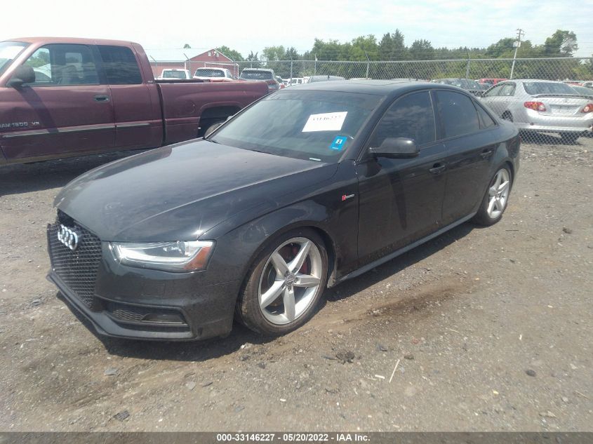 2014 AUDI S4 PRESTIGE WAUKGAFL3EA161694