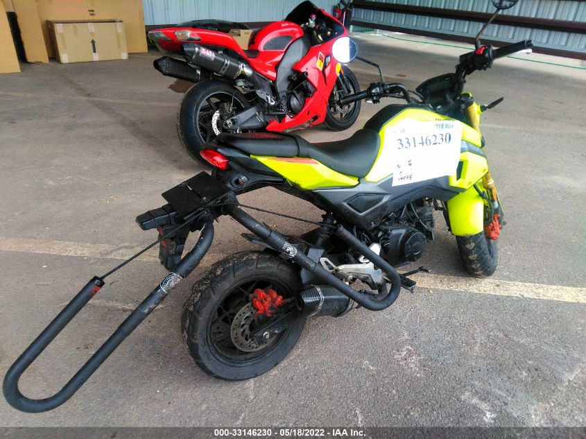 2017 HONDA GROM 125 MLHJC6112H5202680
