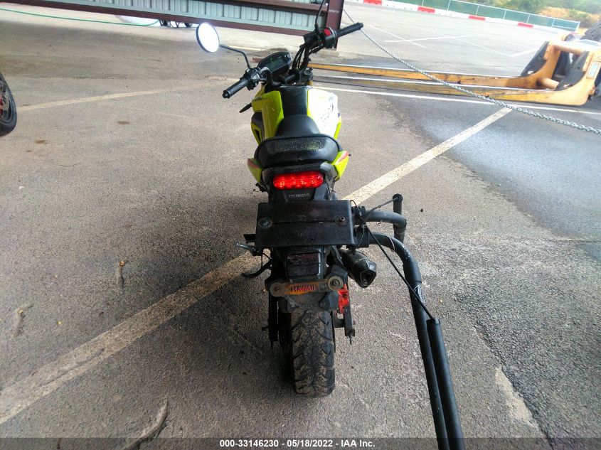 2017 HONDA GROM 125 MLHJC6112H5202680