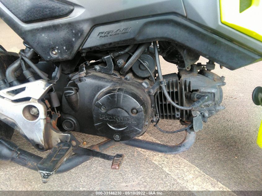 2017 HONDA GROM 125 MLHJC6112H5202680