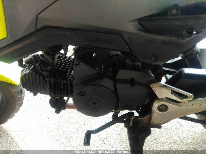 2017 HONDA GROM 125 MLHJC6112H5202680