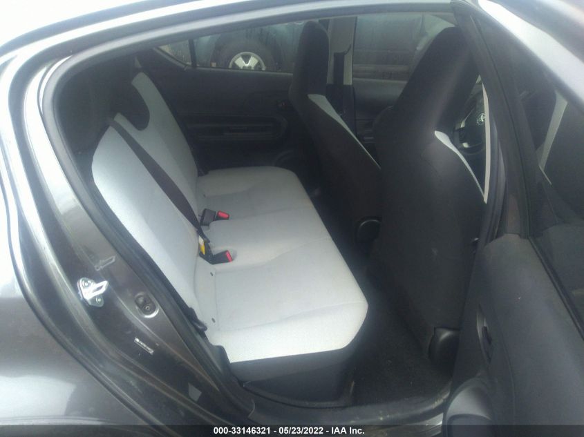 2018 TOYOTA PRIUS C ONE/TWO/THREE/FOUR JTDKDTB31J1601774